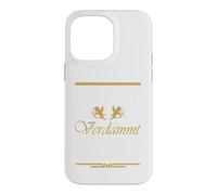 Détesté, damné, idolâtré - Deutschrock Rebellion Design Coque pour iPhone 14 Pro Max