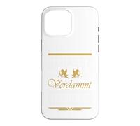 Détesté, damné, idolâtré - Deutschrock Rebellion Design Coque pour iPhone 16 Pro Max
