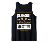 Détesté, damné, idolâtré - Deutschrock Rebellion Design Débardeur