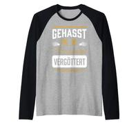 Détesté, damné, idolâtré - Deutschrock Rebellion Design Manche Raglan