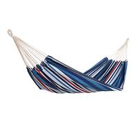 Detex Hamac 300 kg Charge maximale 320 x 150 cm Sac Respirant Résistant aux intempéries | Camping Jardin Intérieur Multi-Personnes Bleu