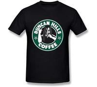 Dethklok Metalocalypse Duncan Hills Coffee Logo by Maven Unisex 100% Cotton Short-Sleeve T-Shirts M
