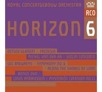 Detlev Glanert et Royal Concertgebouw Orchestra – Horizon 6 – SACD hybride + DVD