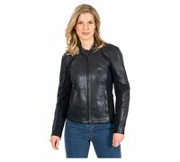 Detlev Louis DL-JW-7 Veste en cuir pour femme Noir 38