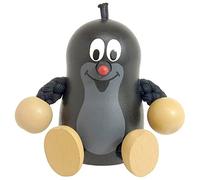 Detoa 12802 Poupée en bois, taupe, noire, normale