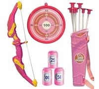 Detontek Ensemble d'arc Et De Flèches, Ensemble De Tir Sportif, Jouets De Tir, Jouets d'Intérieur Et d'Extérieur