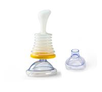 D'étouffement Pour Entraîneur Respiratoire,Kit De Réanimation De Cardiopuline Artificielle,Dispositif De Sécurité À Domicile,Trousse De Premiers Soins - Type Transparent Yellow