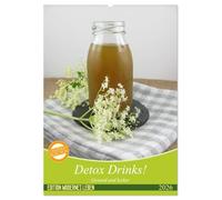 Detox Drinks! Gesund und lecker (Wandkalender 2026 DIN A2 hoch), CALVENDO Monatskalender: Jeden Monat einen gesunden Detox Drink
