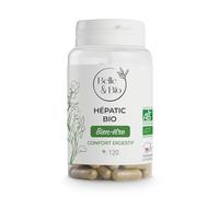 DÉTOX DU FOIE & CONFORT INTESTINAL - HEPATIC BIO - Radis Noir, Pissenlit, Artichaut Bio certifiés - Action sur le foie - Cure 1 mois - Complément Alimentaire BELLE&BIO - Fabriqué en France