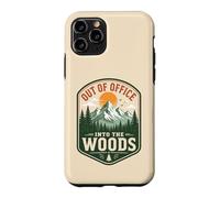 Détox introverti numérique « Out of Office Into The Woods » Coque pour iPhone 11 Pro