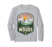 Détox introverti numérique « Out of Office Into The Woods » Manche Longue