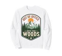 Détox introverti numérique « Out of Office Into The Woods » Sweatshirt