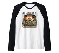 Détox numérique Retro Capybara Hot Spring Relaxation Manche Raglan