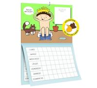 DETOX ORGANICA Apprentissage de la Propreté - Routine Enfant pour Devenir Propre - Pot et Toilette Enfants - Calendrier d'Apprentissage Magique pour une Nouvelle Année Sans Couches!