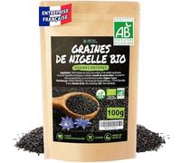 DETOX ORGANICA Graine de Nigelle - 100g de Graines de Graine de Nigelle Bio