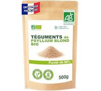 DETOX ORGANICA - Psyllium Blond Bio Téguments 500g - Psyllium 99% Pur