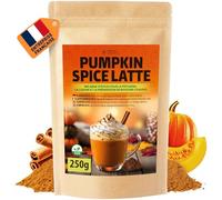 DETOX ORGANICA Pumpkin Spice Latte - 250g d'Épices en poudre à la Citrouille - Idéal pour Latte Macchiato et Tarte à la Citrouilles en période hivernale de Noël - 100% Naturel, Vegan et sans gluten
