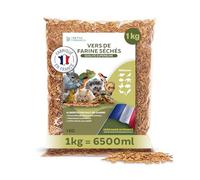 Detox Organica vers de Farine Séchés 1kg (=6500ml) ÉLEVAGE France - Premium
