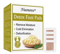 Détox Pour Les Pieds Patch Detox Pieds Detox Foot Patch, Cleansing Detox Patches De Pieds, Favorise la Circulation Sanguine, Elimine les Toxines du Corps, Améliorent Sommeil, Purs et Naturels, 20 pc