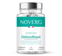 Détoxifiant Puissant Purification, Drainage, Minceur, Élimination Chardon Marie, Artichaut, Radis Noir Vegan 90 Gélules Cure Détox De 30 Jours Fabriqué En France