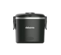 Lunch box chauffant noir DETOXIMIX MEAL
