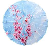 DETPWVWB Parapluies classiques de style chinois, ombrelles Parapluie chinois en papier huilé, parasol oriental en papier huilé fait main for la photographie de costumes(Style D)
