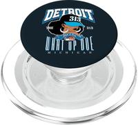 Detroit 313 Afro Vibes | What Up Doe Style PopSockets PopGrip pour MagSafe