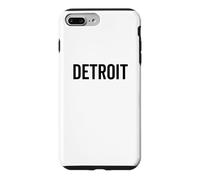 Detroit Classic Retro City, Ville Natale de Detroiter, Michigan Coque pour iPhone 7 Plus/8 Plus