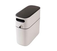 Détroit des ordures - déchets spatiaux chants | Compact étroit panier de déchets pour les petits espaces, cuisine, salle de bains, récipient à ordures mince dans le bureau