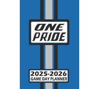 Detroit One Pride Game Day Planner 2025-2026 Monthly Weekly Daily Planner with To-Do List, Notes, Goals, Calendars: Organize Your Time and Plan Your ... Season! Great Gift for the Ultimate Fan!
