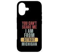 Détroit, tu ne Peux Pas m'effrayer, Je Viens du Michigan Coque pour iPhone 17