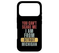 Détroit, tu ne Peux Pas m'effrayer, Je Viens du Michigan Coque pour iPhone 17 Pro