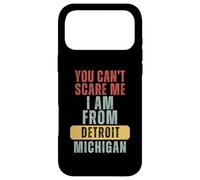 Détroit, tu ne Peux Pas m'effrayer, Je Viens du Michigan Coque pour iPhone 17 Pro Max