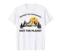 Détruire le patriarcat, pas la planète, jour de la Terre Vintage T-Shirt