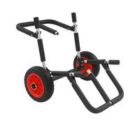 Dettchan Chariot de transport pour SUP, stand up paddle, planche de surf, chariot de transport pliable, pour garage, abri de bateau, jetée