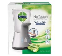 Dettol Distributeur de savon sans contact + recharge Aloe Vera 250 ml