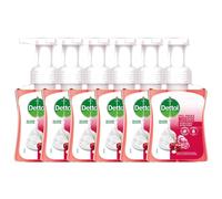 Dettol Lot De 6 Flacons Pompe De 250 Ml Douceur De Mousse ¿ Rose & Fleur De Cerisier