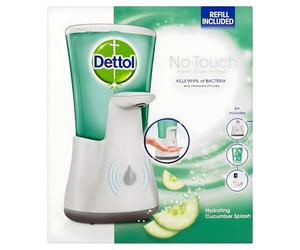 Dettol No- Touch Distributeur de Savon, Gris, 250 ML