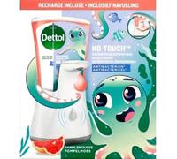 Dettol No Touch Kit Classic Distributeur Automatique de Savon, Pamplemousse, 250ml