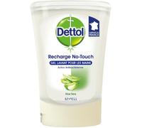 Dettol No-Touch Recharge Savon Gel Lavant Mains Aloe Vera 250ml