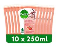 DETTOL Recharge No-Touch Savon Liquide Mains 250 ml - Action Nettoyante - 10 Recharges (Pamplemousse)