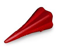 Deuba 3X Coin fendeur 17cm Acier au Carbone Ø 7,5cm Coin fendeur éclateur abattage bûches fendage Bois Cales fendeur Outil Accessoire bûcheron