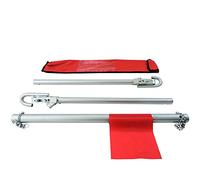 Deuba® Barre de remorquage Voiture 2000kg Barre de dépannage Assistance Panne véhicule Sac 1,8m Automobile Barre Traction attelage 2T