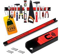 DEUBA® Barre magnétique pour outils 60 cm aimant puissant rangement outils barre aimantée murale charge max. 23 kg