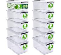 Deuba Boîte de rangement 10x 5 L