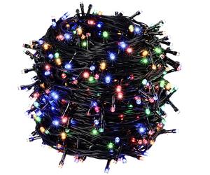 Deuba Guirlande électrique 14m pour sapin de Noël 700 LED Multicolore 8 Programmes illumination de fêtes Noël