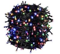 Deuba Guirlande électrique 14m pour sapins de Noël 700 LED Multicolore 8 Programmes illumination de fête Noël