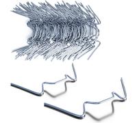 DEUBA® Pinces pour serres Acier inoxydable 50 pièces Plaque alvéolaire Fixation Serres Pinces pour serres Accessoires