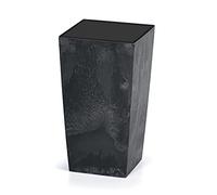 Deuba Pot de Fleurs Style Béton Anthracite 49 litres Bac à Fleur Cache Pot Jardinière Terrasse Jardin Salon Entrée Intérieur Extérieurr