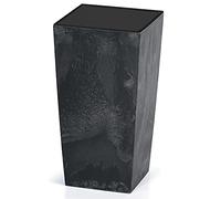 Deuba Pot de Fleurs Style Béton Anthracite 91 litres Bac à Fleur Cache Pot Jardinière Terrasse Jardin Salon Entrée Intérieur Extérieur